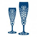 Griešanas forma - Champagne Glasses