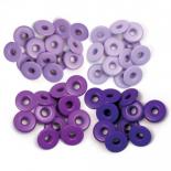 Wide eyelets - Purple