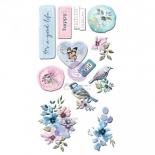 Uzlīmes - Watercolor Floral - Puffy Stickers