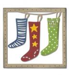 Форма для вырубки - Christmas Stockings